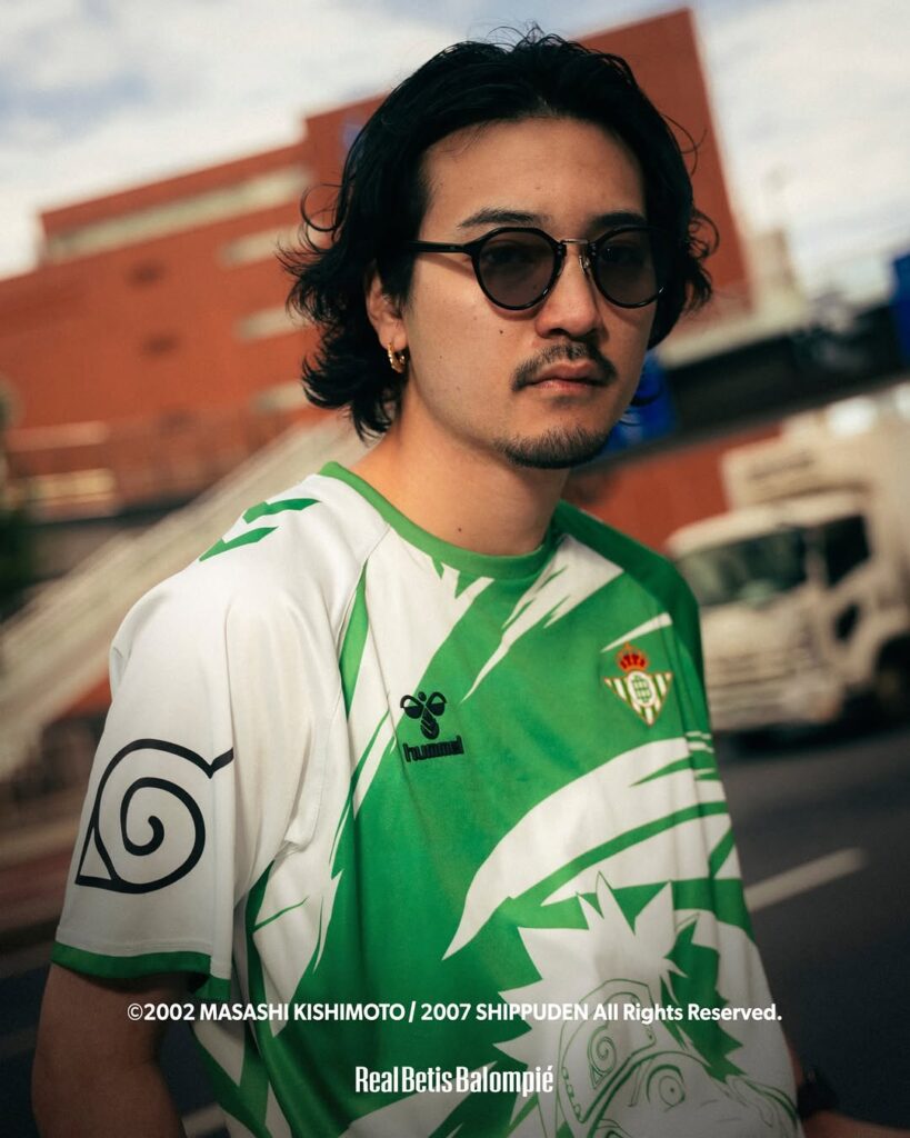 Hummel-e-Real-Betis-lancam-camisa-em-homenagem-a-Naruto-09-819x1024 Real Betis e Hummel lançam camisa "Naruto" de edição limitada